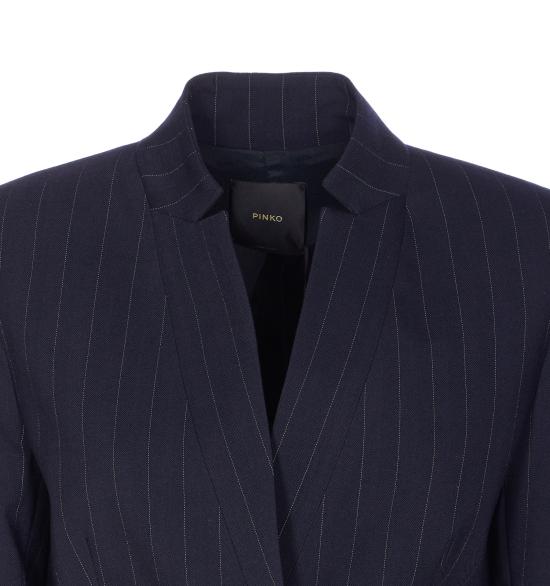 25FW 핑코 수트 자켓 105626 A2QYEZ1 Blue - PINKO