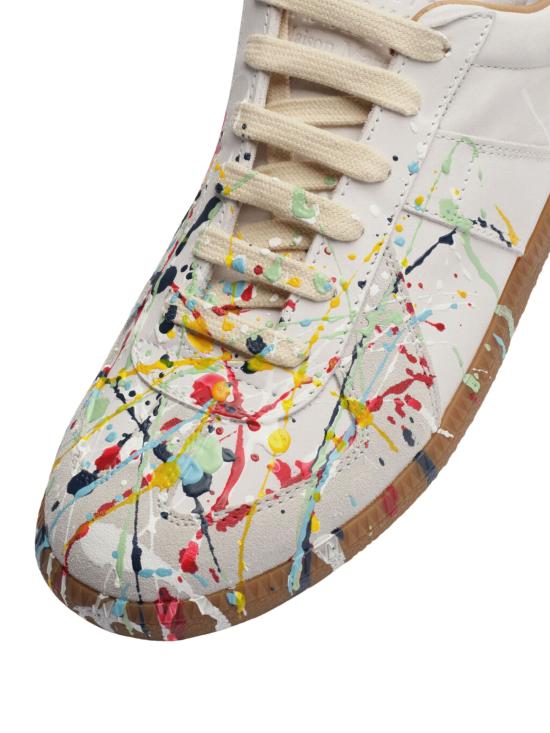 25FW 마르지엘라 페인트 드롭 레플리카 독일군 S57WS0240 P1892961 White - MAISON MARGIELA