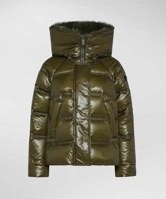 25FW 페트레이 숏패딩 PED5123 01181752 689 Green