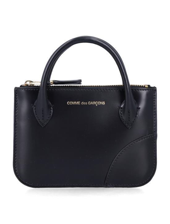 26SS 꼼데가르송 클래식 레더 라인 파우치 SA8100HA Nero - COMME DES GARCONS