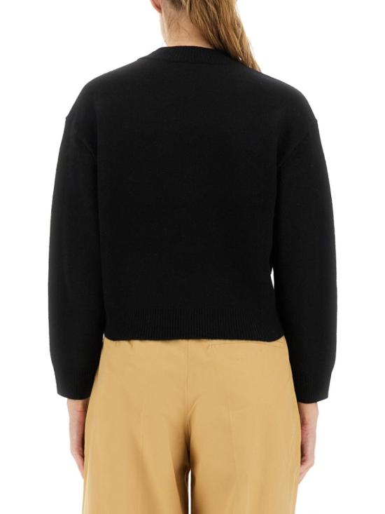 25FW 아페쎄 스웨터 WVBDK F23373 LZZ Black - A.P.C.