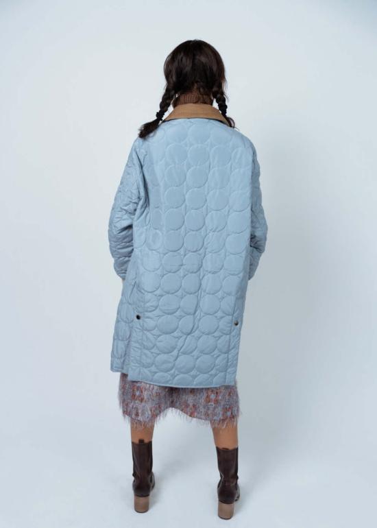  텔라 봄버 자켓 벤지 재킷 라이트 블루 - TELA