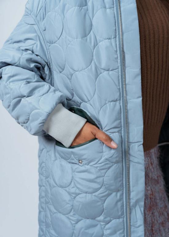  텔라 봄버 자켓 벤지 재킷 라이트 블루 - TELA