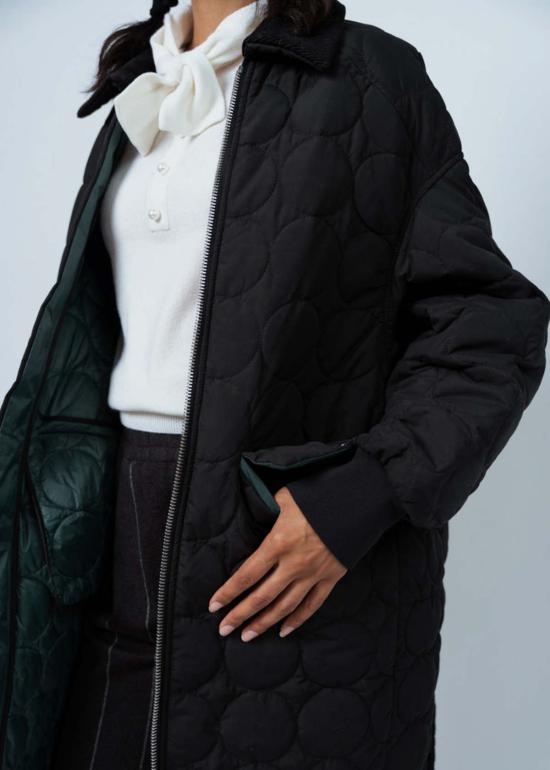  텔라 자켓 벤지 재킷 블랙 - TELA