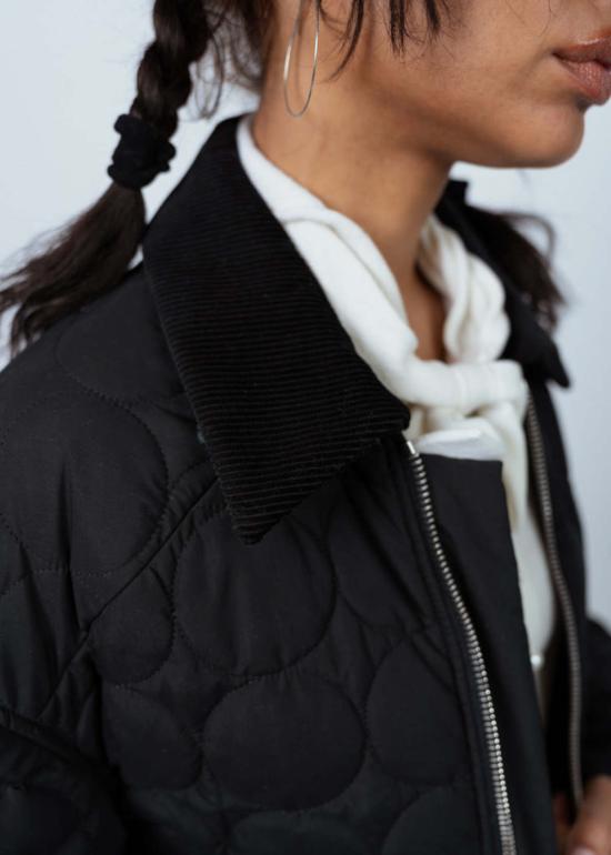  텔라 자켓 벤지 재킷 블랙 - TELA