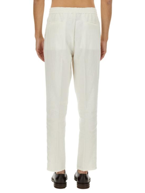  브루넬로 쿠치넬리 트레이닝/조거 팬츠 M236PE1710 C2200 White - BRUNELLO CUCINELLI