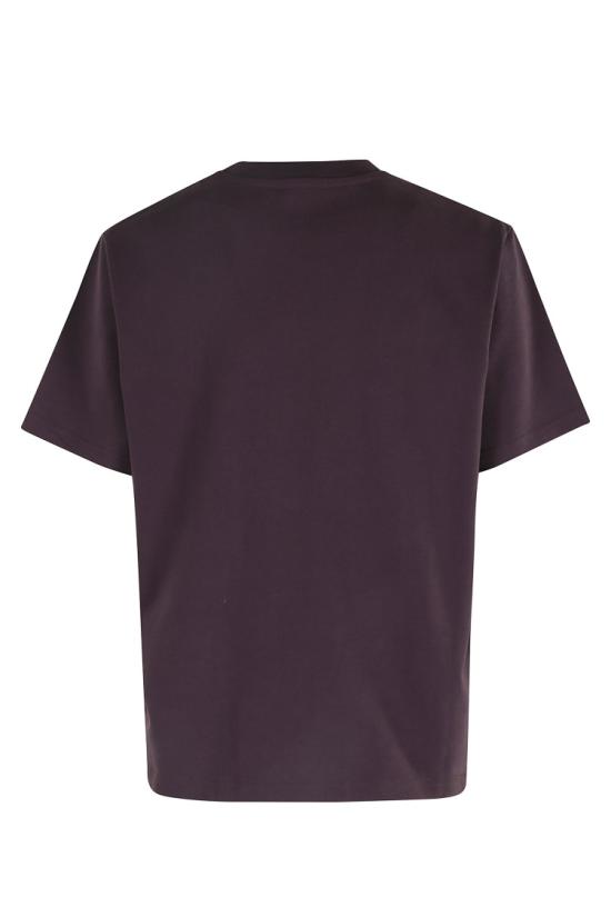 25FW 카사블랑카 반팔 티셔츠 WAW25JTS04601 097 Black - CASABLANCA