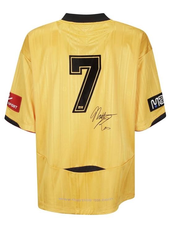 25FW 마틴로즈 반팔 티셔츠 197JT14307 Yellow - MARTINE ROSE