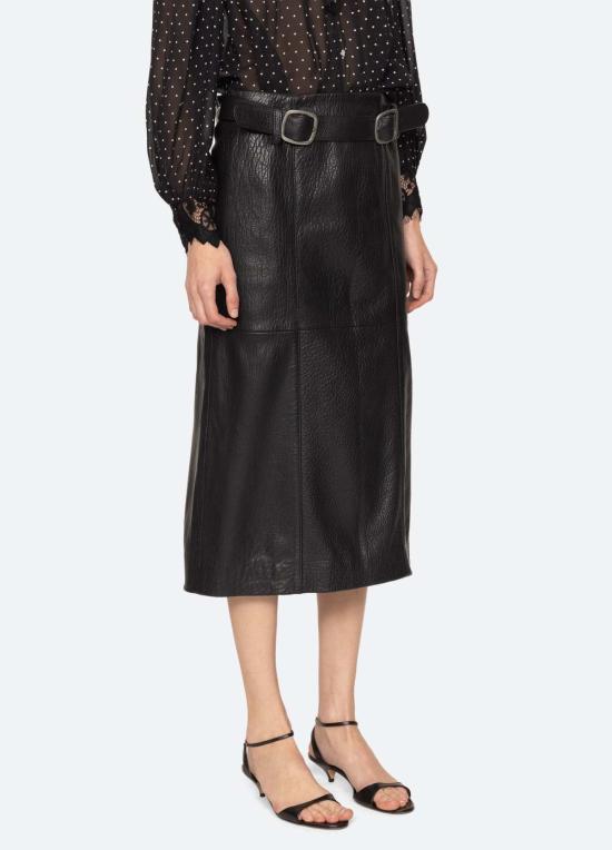  씨뉴욕 미디 스커트 RS26 089 BLACK - SEA NY