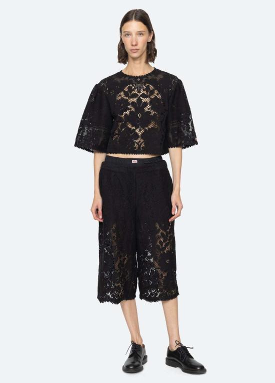  씨뉴욕 크롭 팬츠 시 니 아리아나 퀼로트 - SEA NY