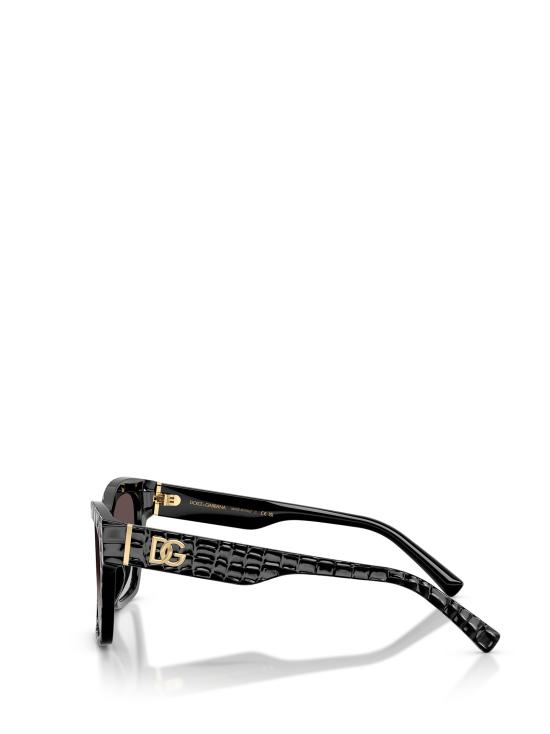 26FW 돌체앤가바나 선글라스 DG4512 32888G BLACK TEXTURE COCCO - DOLCE & GABBANA