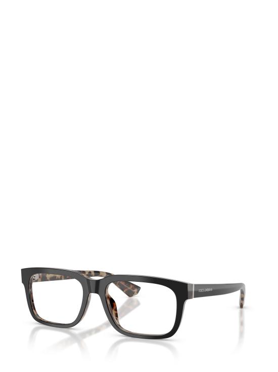 26FW 돌체앤가바나 안경 DG3432 3417 BLACK ON RED HAVANA - DOLCE & GABBANA