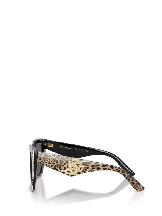25FW 돌체앤가바나 선글라스 DG4438 316387 LEO BROWN ON BLACK - DOLCE & GABBANA