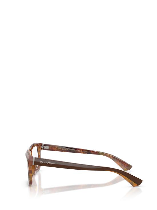 26FW 돌체앤가바나 안경 DG3431 3456 TOP BROWN PEARL GOLD BROWN - DOLCE & GABBANA