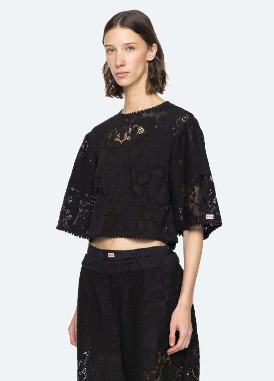  씨뉴욕 블라우스 시 니 아리아나 탑 - SEA NY