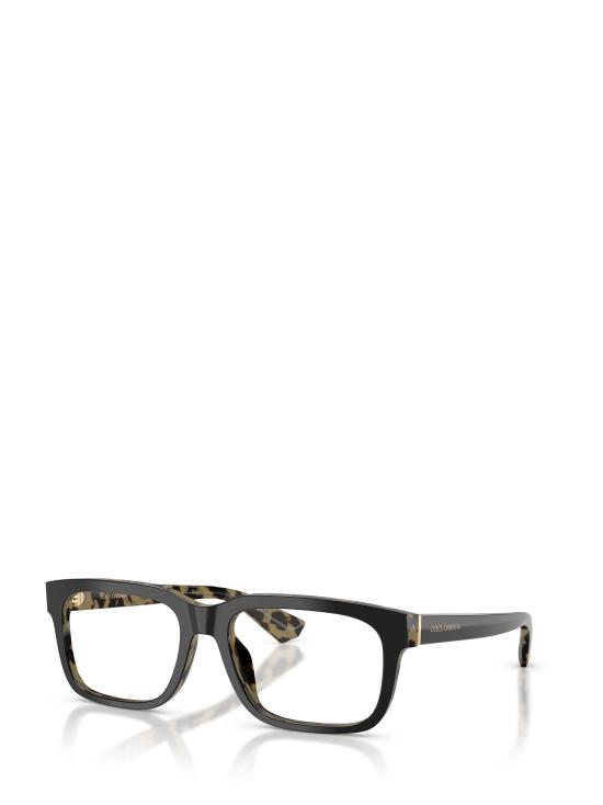 26FW 돌체앤가바나 안경 DG3432 3404 BLACK ON YELLOW HAVANA - DOLCE & GABBANA