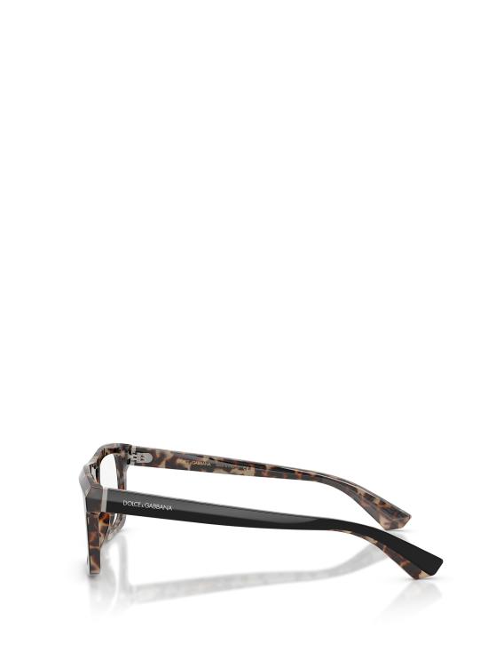 26FW 돌체앤가바나 안경 DG3431 3417 BLACK ON RED HAVANA - DOLCE & GABBANA