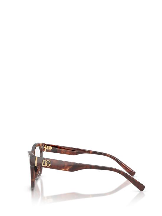 26FW 돌체앤가바나 안경 DG3430 3222 DARK RED HAVANA - DOLCE & GABBANA