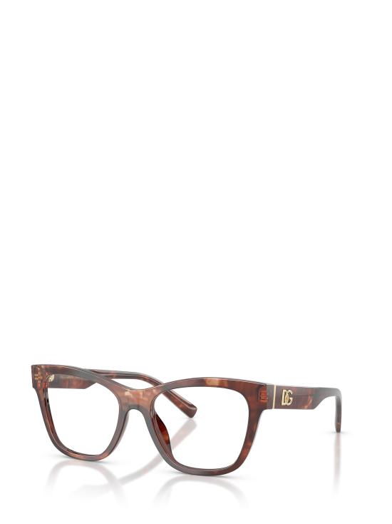 26FW 돌체앤가바나 안경 DG3430 3222 DARK RED HAVANA - DOLCE & GABBANA