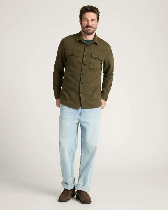  펜들턴 셔츠 번사이드 플란넬 셔츠 - PENDLETON