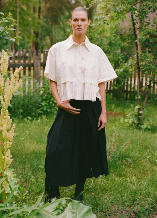  씨뉴욕 크롭 팬츠 시 니 엘리사 퀼로트 - SEA NY