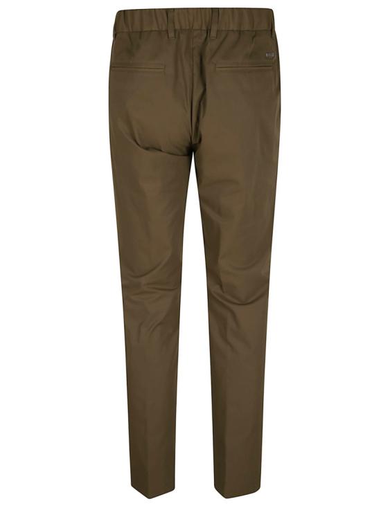 25FW 에르노 스트레이트 팬츠 PT000140U125317740 Green - HERNO