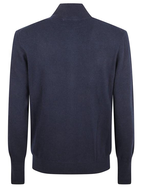 25FW 발렌타인 집업 니트 B2K03612K0013777 Blue - BALLANTYNE