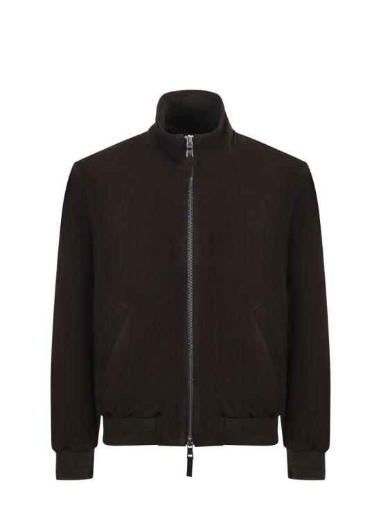 25FW 더 잭 레더스 자켓 TOBI SUED86 Brown