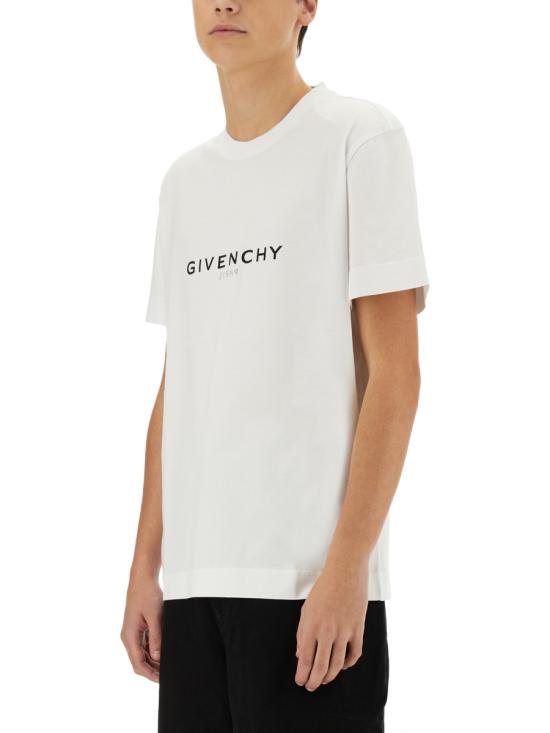 26SS 지방시 반팔 티셔츠 BM71653Y6B 100 WHITE - GIVENCHY