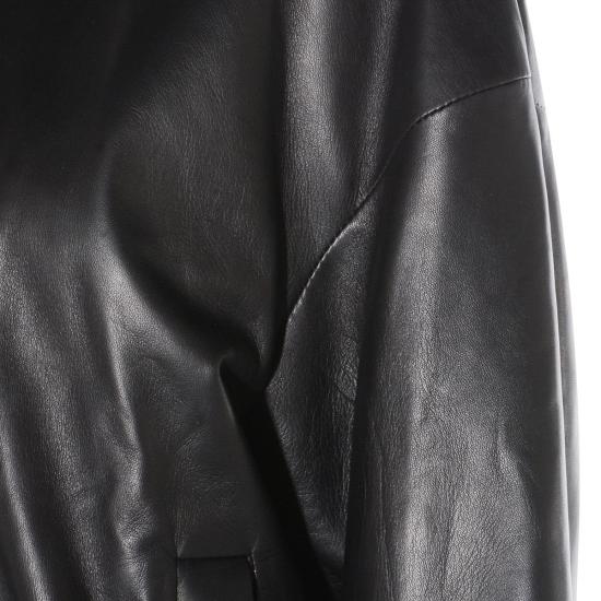 25FW 살바토레 산토로 가죽 자켓 W25SANTD49035DBLACK Black - SALVATORE SANTORO