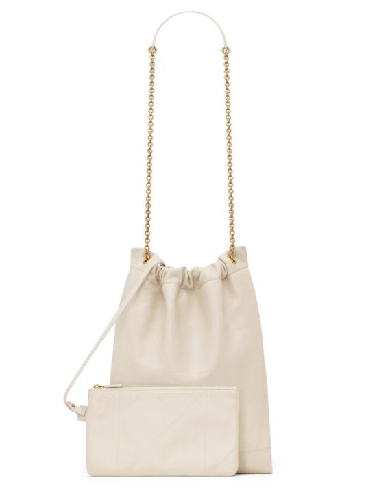 26FW 생로랑 제이미 4.3 포숑 램스킨 숄더백 781666 AAB329207 IVORY - SAINT LAURENT