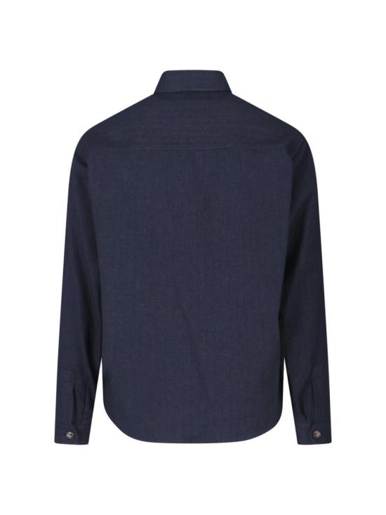 25FW 크루나 긴팔 셔츠 S M03 OSAKA524 BLUE - CRUNA