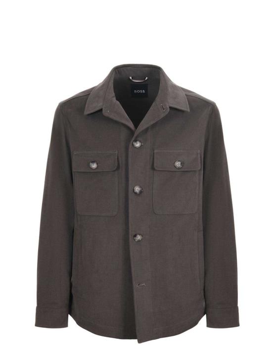 25FW 보스 긴팔 셔츠 5055168410275542 245 TORTORA SCURO