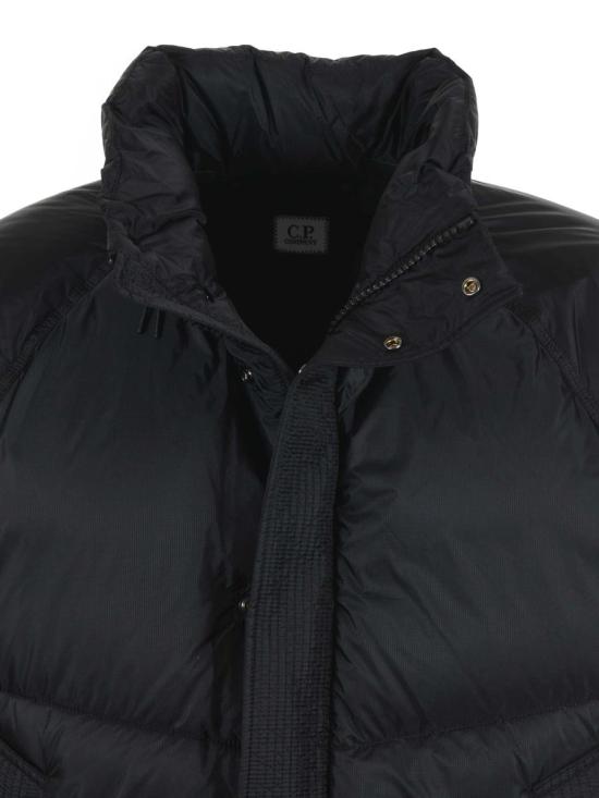 25FW 씨피 컴퍼니 숏패딩 CMOW183A110467A 999 Black - C.P. COMPANY