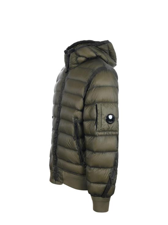 25FW 씨피 컴퍼니 숏패딩 CMOW002A110416A 652 GREEN - C.P. COMPANY