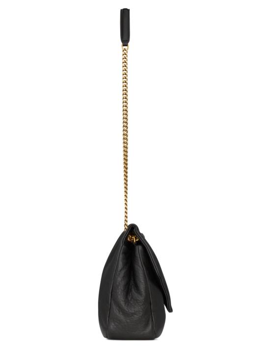 26FW 생로랑 그레인 램스킨 칼립소 라지백 777399 AACYT1000 BLACK - SAINT LAURENT