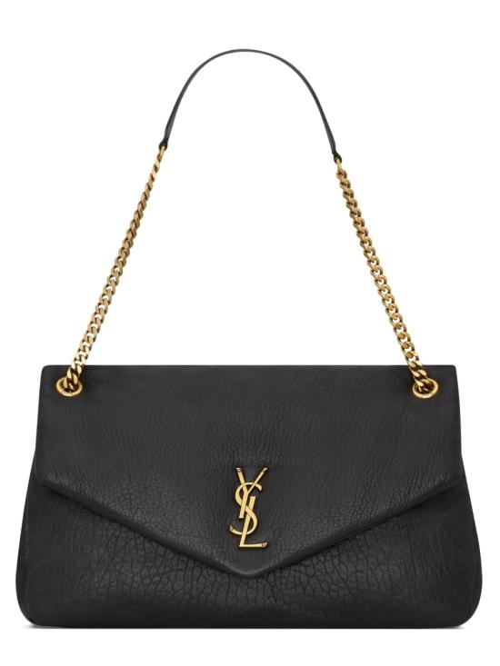 26FW 생로랑 그레인 램스킨 칼립소 라지백 777399 AACYT1000 BLACK - SAINT LAURENT