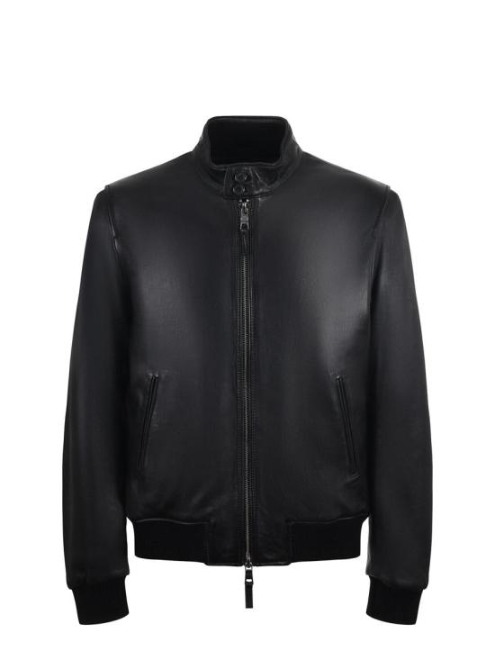 25FW 더 잭 레더스 가죽 자켓 ELVIGS VEGT20 Black