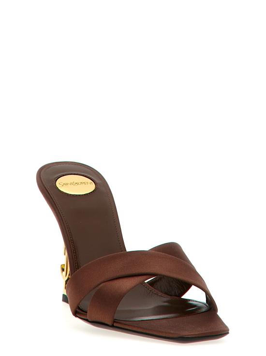 25FW 생로랑 힐/펌프스 818931 9QAB12215 BROWN - SAINT LAURENT