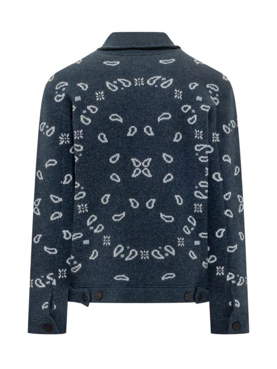 25FW 알라누이 자켓 LMHQ007E25KNI001 4942 BLUE - ALANUI