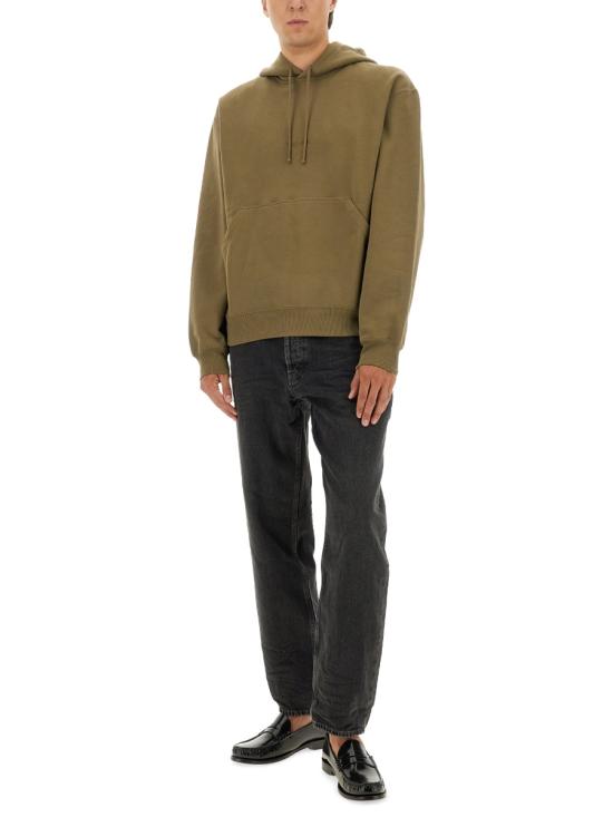 26FW 생로랑 그리 폰세 후드 818538 Y36SW1301 GREEN - SAINT LAURENT