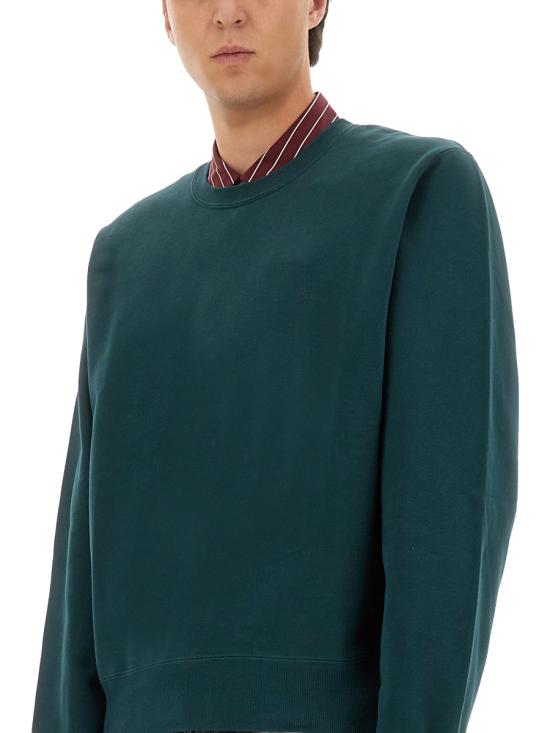 26SS 생로랑 CASSANDRE, 캐산드르 크루넥 스웨트셔츠 820127 Y36SW4010 GREEN - SAINT LAURENT