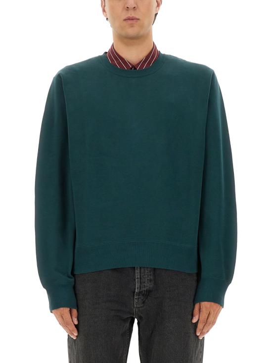 26SS 생로랑 CASSANDRE, 캐산드르 크루넥 스웨트셔츠 820127 Y36SW4010 GREEN