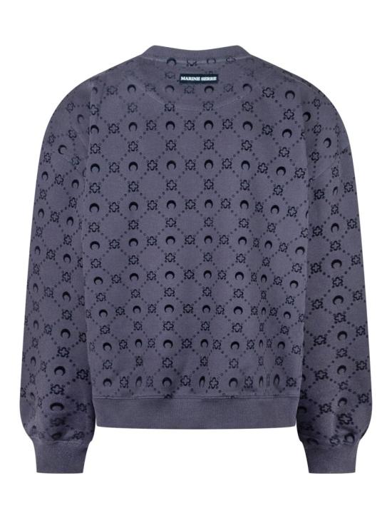 25FW 마린세르 스웨터 UST022ACJER0089 BK99 Black - MARINE SERRE