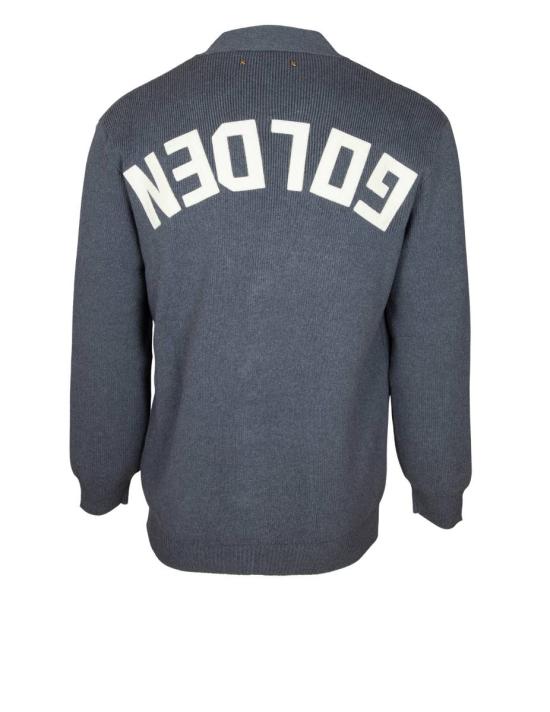 25FW 골든구스 코튼 버튼 가디건  GWP00950 P000662 60304 Grey - GOLDEN GOOSE