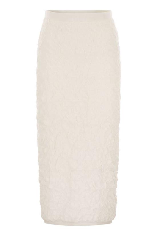 25FW 파비아나 필리피 스커트 GND225F815N125 25 WHITE - FABIANA FILIPPI