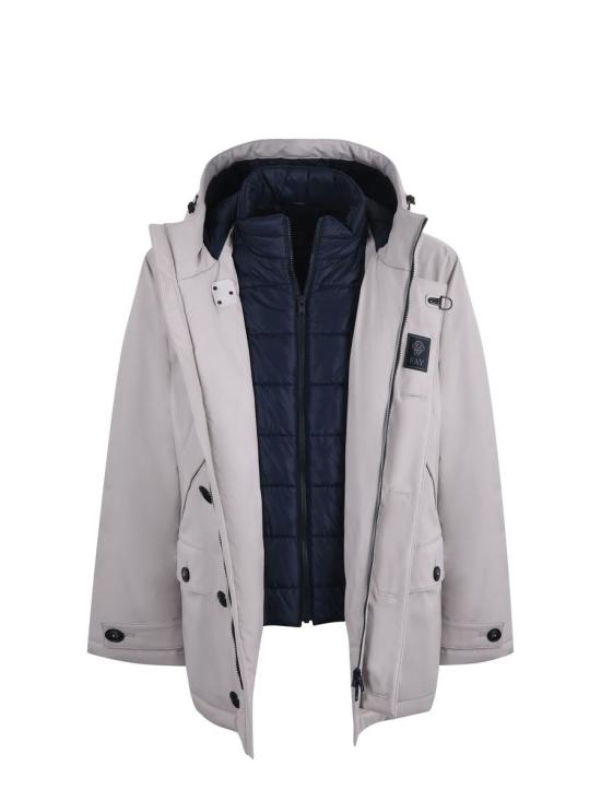 25FW 페이 패딩 NAM13510220XLMB206 Grey - FAY