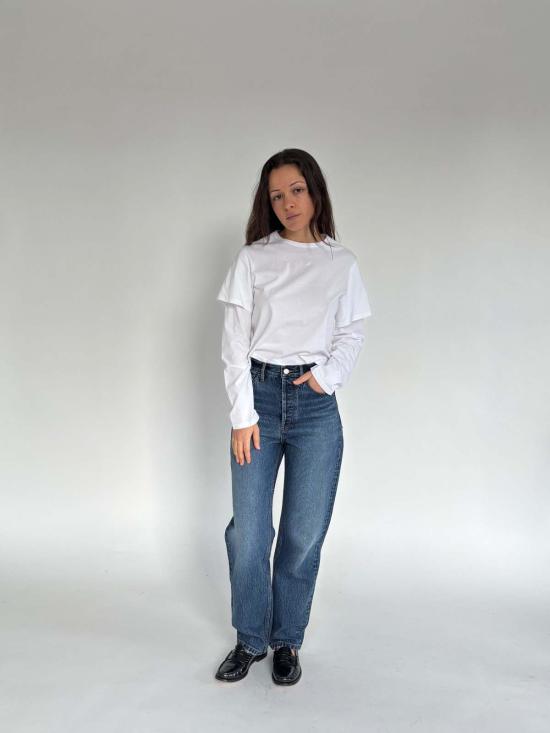  스틸히어 데님 팬츠 스틸 히어 뉴욕 차일드후드 진 브루스 - STILL HERE