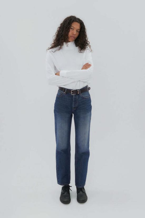  스틸히어 데님 팬츠 스틸 히어 뉴욕 차일드후드 진 브루스 - STILL HERE