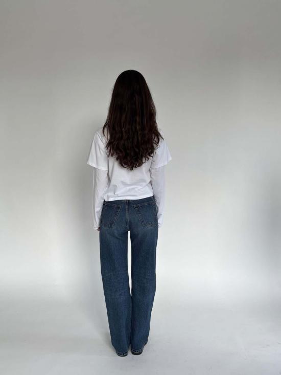  스틸히어 데님 팬츠 스틸 히어 뉴욕 차일드후드 진 브루스 - STILL HERE